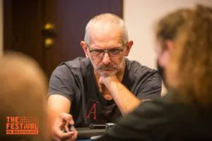 Chipleader after Day 1A Pavol Melichar