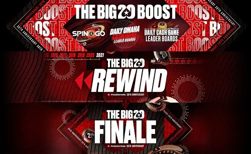 Pokerstars big 20 Boast