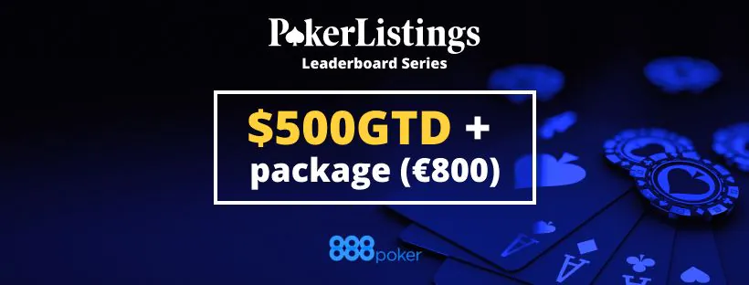 PokerListings Leaderboard Series at 888poker