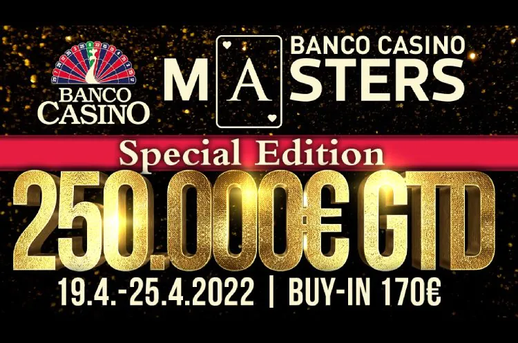 Banco Casino Masters in in March & April