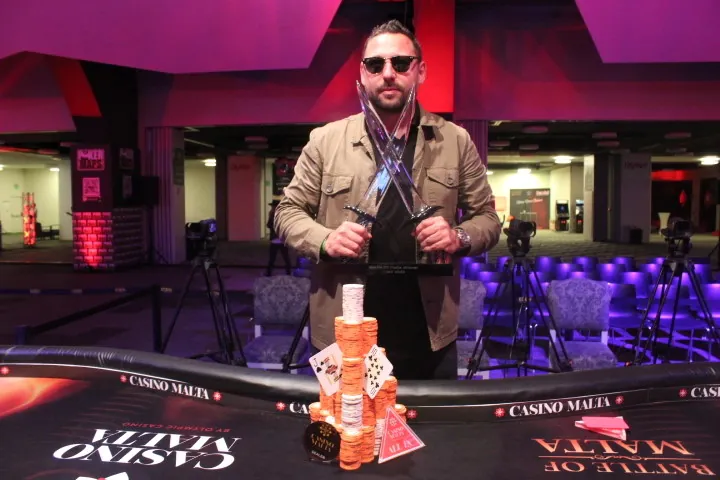 Giuseppe Rosa Wins the 2022 Battle of Malta Spring Edition Main Event (€200,340)