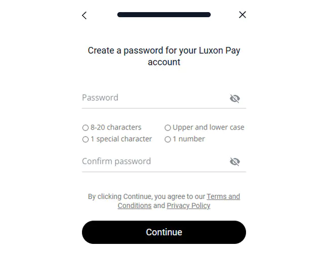 Set a Secure Password: