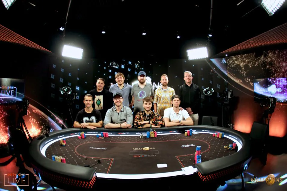 partypoker MILLIONS Europe Main Event Final Table