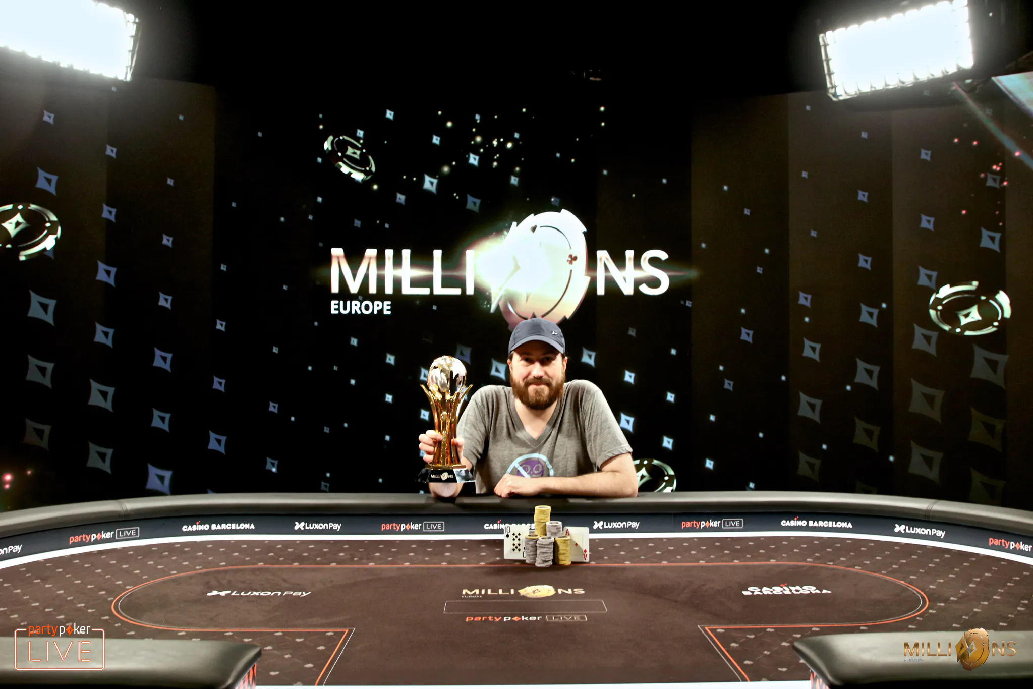 Steve O’Dwyer Wins the partypoker MILLIONS Europe Main Event (€250,000)