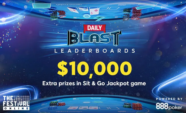 888poker Blast Leaderboards