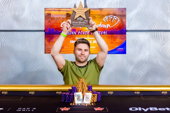 Glen Gaines “Chuffed” Wins Tallinn Summer Showdown Main Event