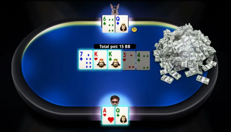 The Festival Online 8-Max Final Hand