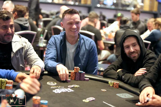 Various Chip Counts at Dinner Break