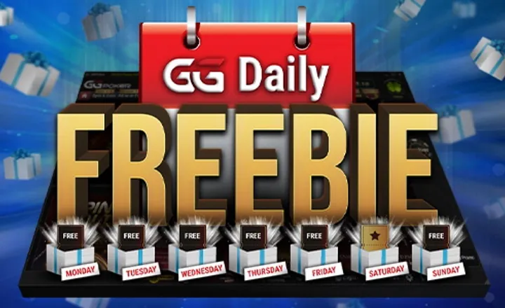 ggpoker daily freebies promotion
