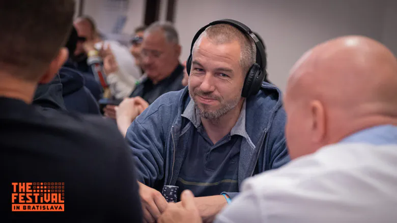 Huisman Sends Hajek to the Rail