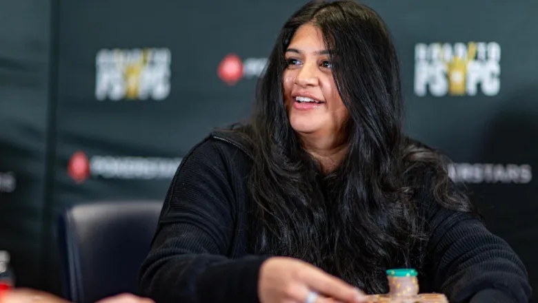First ever winner of PokerStars road to PSPC women's event - Rishva Iyer.