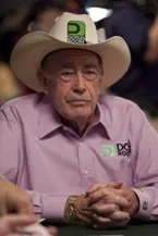 The father of poker, Doyle Brunson.