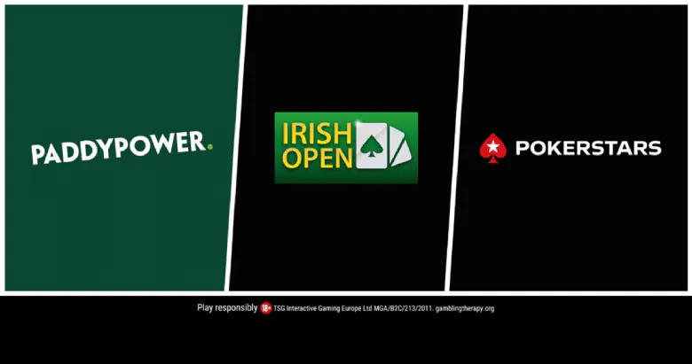 PokerStars and Paddy Power teams up for Irish Poker Open.
