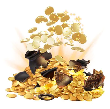 Bag of coins at GGPoker.