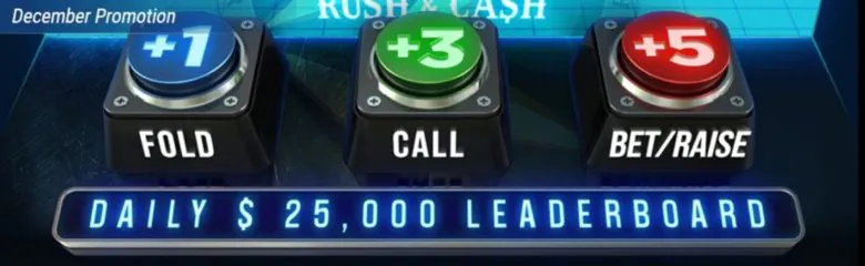 GGPoker Rush & Cash December promotion.