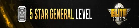 Americas Cardroom 5 star general.