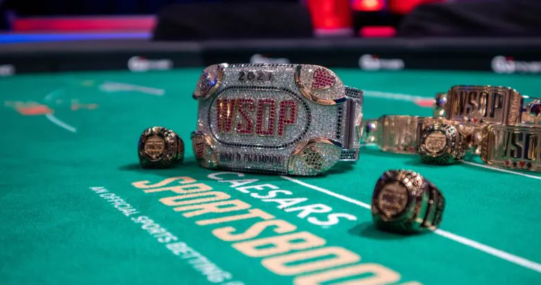 WSOP 2021 bracelet.
