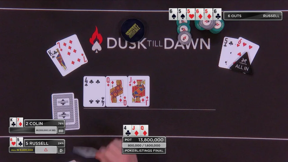 Colin Lovelock is the new PokerListings Champion!