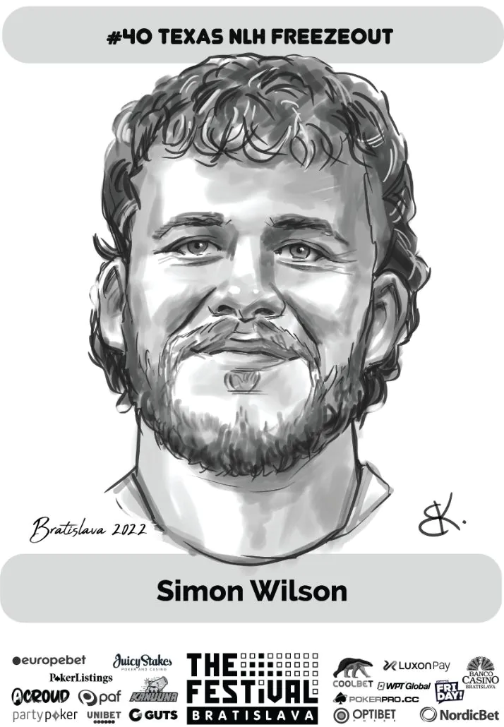 Simon Wilson in the club