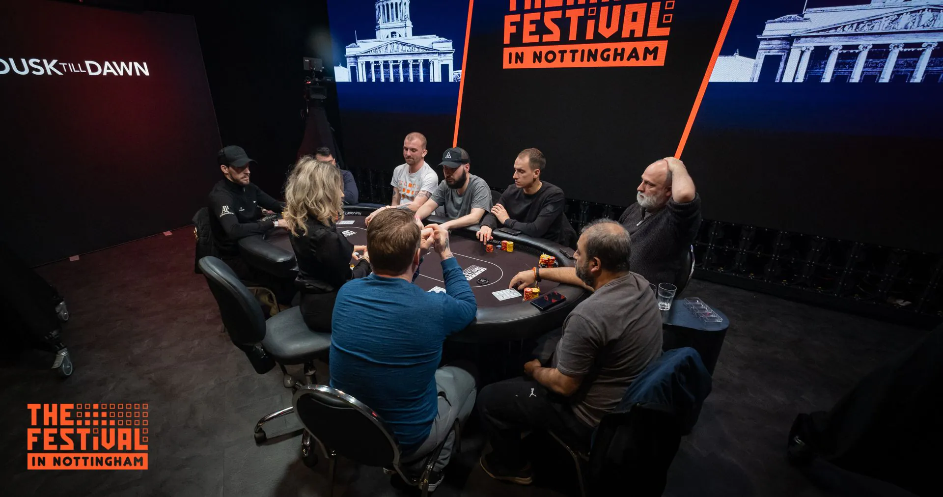 Corrado pot bets on the flop and takes it down