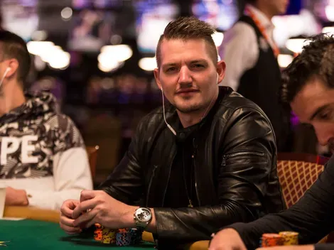 Joey Ingram at poker table