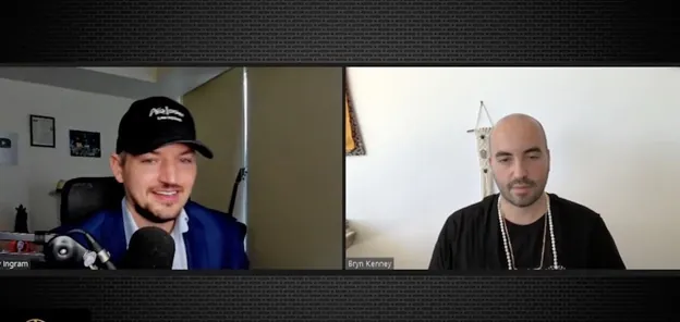 Joey Ingram interviewing Bryn Kenney