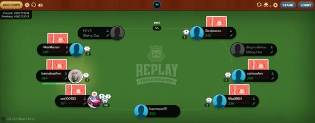 Replay Poker 7 Card Stud