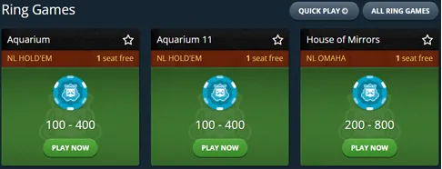 Replay Poker Ring Games