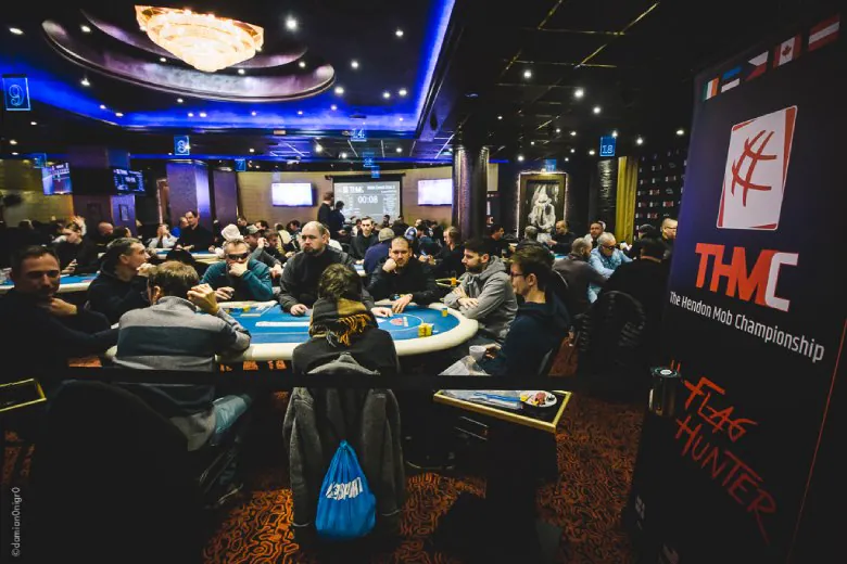 Poker Room at Banco Casino.
