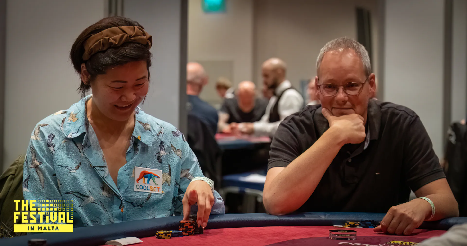 PokerListings Championship 2023 Jonas Rosqvist and Ylva Thorsrud