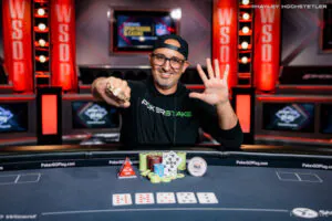 Josh Arieh, Winner of Event #22: $10,000 Limit Hold'em Championship for $316,226