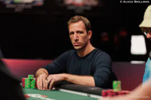 Benny Glaser, Chip Leader of Final Day of Event #38: $10,000 Limit 2-7 Lowball Triple Draw Championship