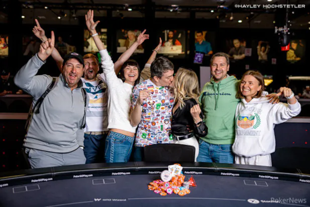 Pavel Plesuv, Winner of Event #53: $1,500 MILLIONAIRE MAKER No-Limit Hold’em for $1,201,564, with rail