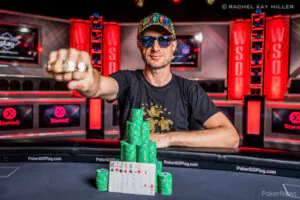 Marcin Horecki. Winner of Event #55: $1,500 Seven Card Stud Hi-Lo 8 or Better for $155,275