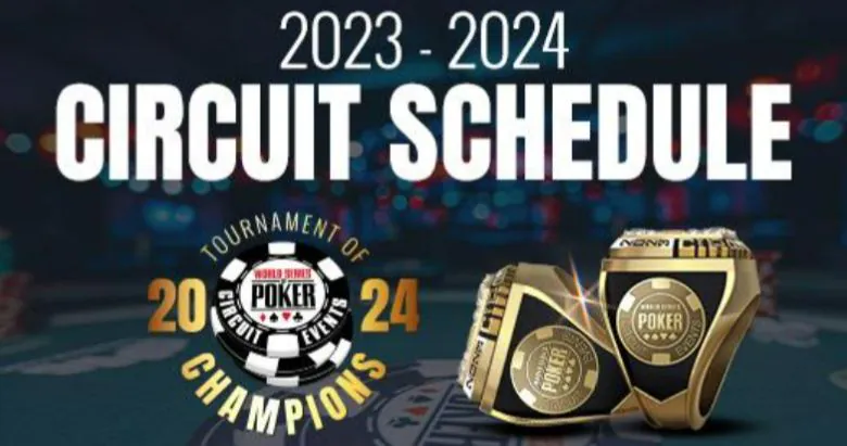 GGPoker WSOP Circuit Schedule 2023-2024