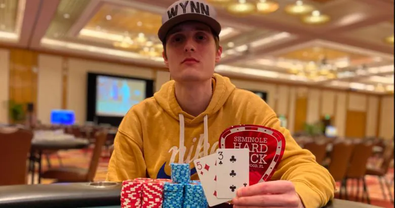 Jeremy Becker at the Hard Rock Hotel and Casino