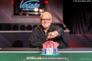 Klaus Ilk, Winner of Event #61: $1,000 SUPER SENIORS No-Limit Hold’em for $371,603
