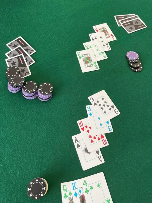 7-card stud example.