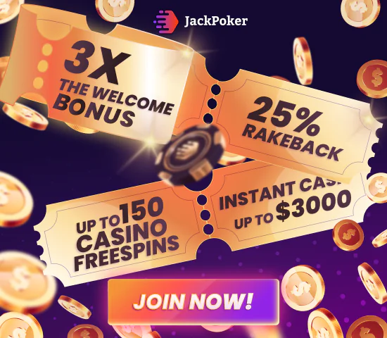 JackPoker Welcome Bonuses