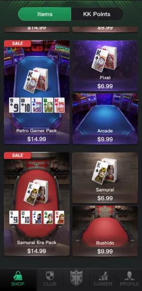 KKPoker Shop 1