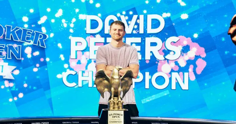 2021 U.S. Poker Open Winner David Peters