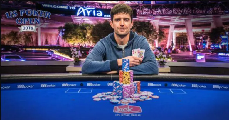 Inaugural 2018 U.S. Poker Open Winner Keith Tilston