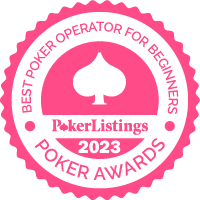 PokerListings Awards 2023: Best Poker Operators for Beginners