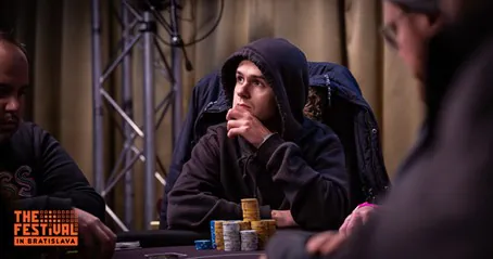 Gabriel Rymar, winner of the Festival Bratislava 2023 €550 Main Event.