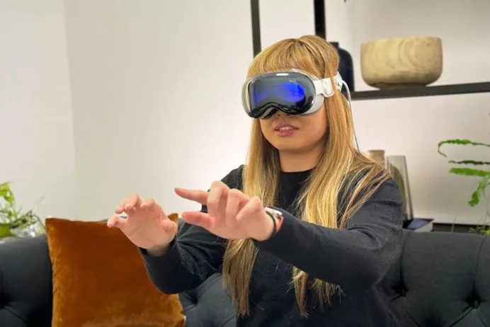 Apple Vision Pro Virtual Keyboard