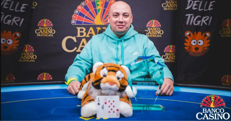 Banco Casino Tana delle Tigri 2024 Winner Alessio Liscia