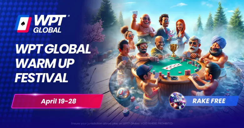 WPT GLlobal Rake Free Warm Up Festival