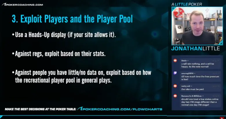 Jonathan Little: Exploit Players and the Player Pool