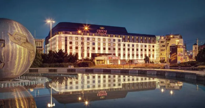 The Venue: Crown Plaza Hotel Bratislava