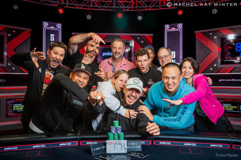 WSOP 2024 Phillip Hui With Friends